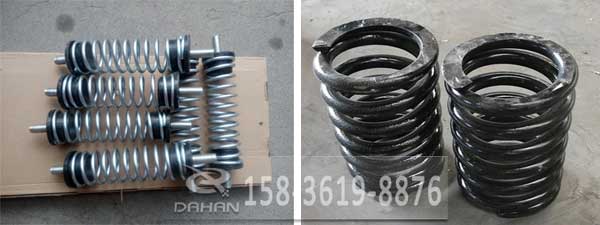 鋼絲壓彈簧：是由鋼絲制成形狀有：圓柱形于圓錐形兩種。